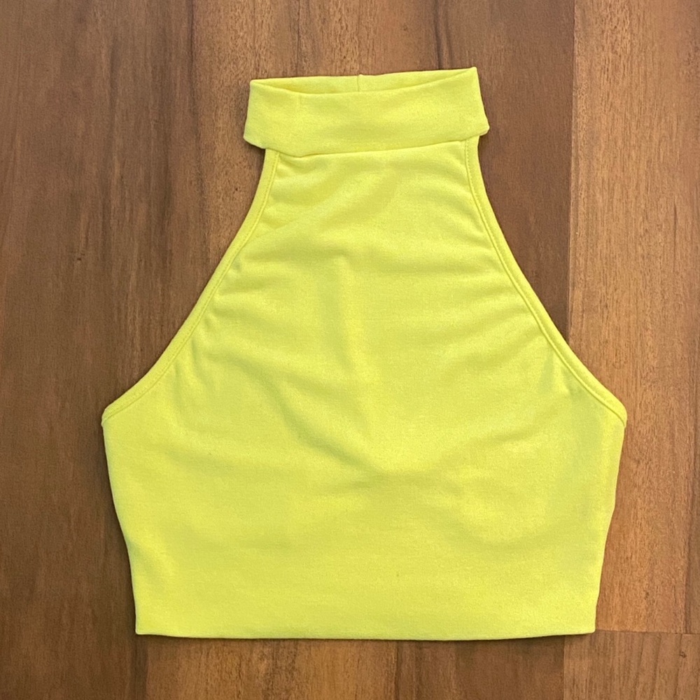 Neon Crop Top